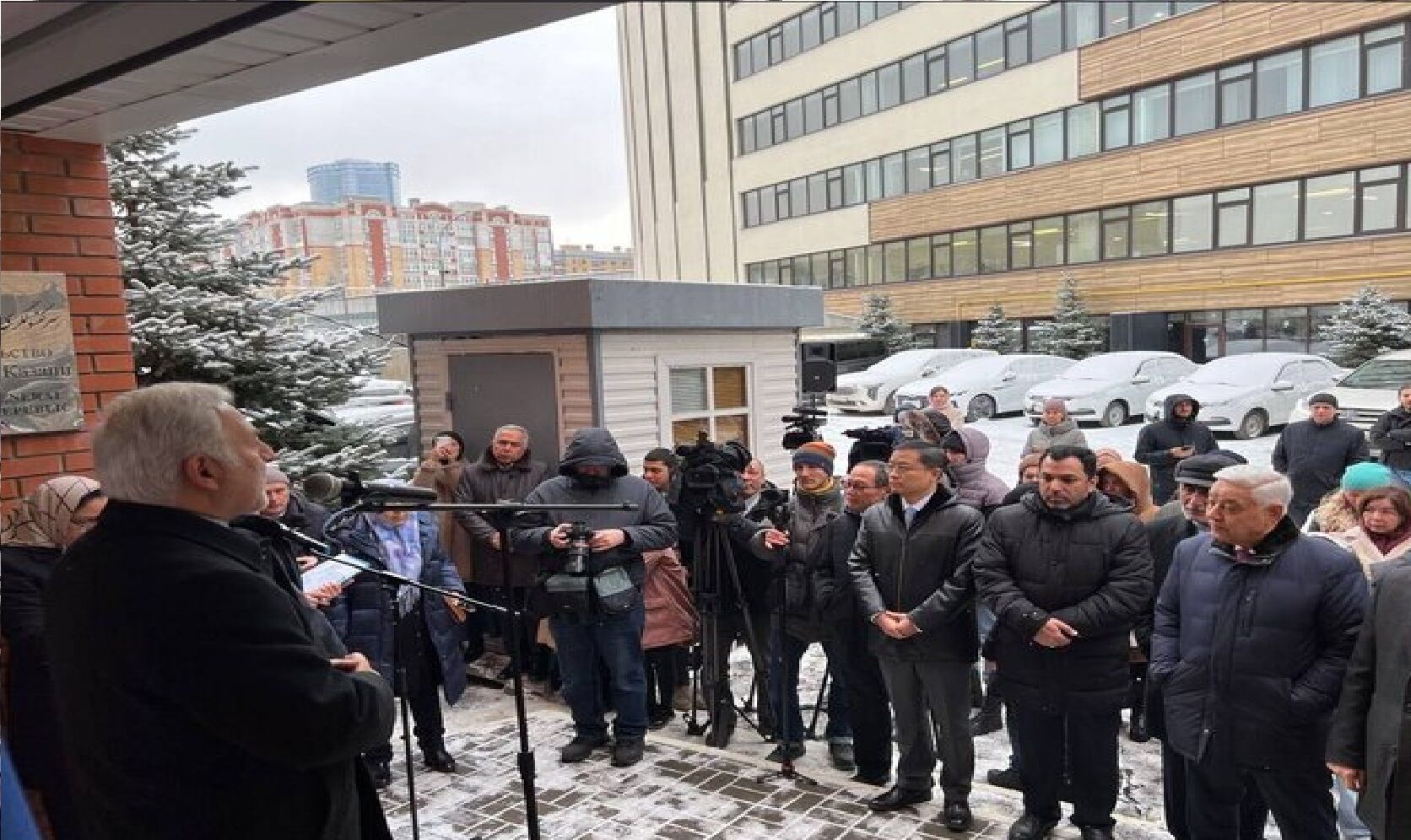 ساختمان جدید سرکنسولگری ایران در کازان روسیه افتتاح شد