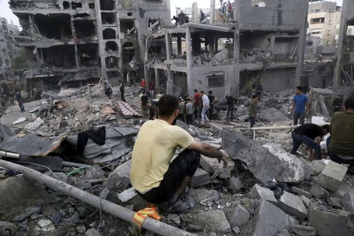 جنایت وحشیانه اسرائیل در غزه + فیلم