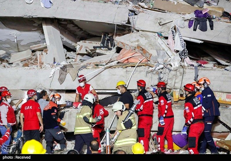 آخرین آمار از شمار قربانیان زلزله ازمیر ترکیه