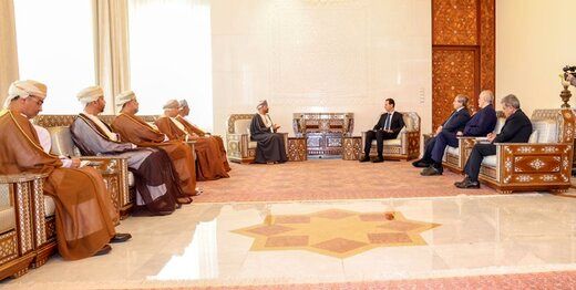 دیدار وزیرخارجه عمان با بشار اسد