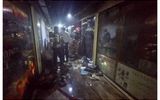 پاساژ آلومینیوم در خیابان جمهوری طعمه حریق شد+ فیلم