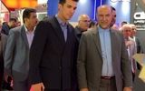 بازدید معاون هماهنگی امور عمرانی استانداری خراسان رضوی از غرفه شرکت فولاد غرب در نمایشگاه صنعت ساختمان