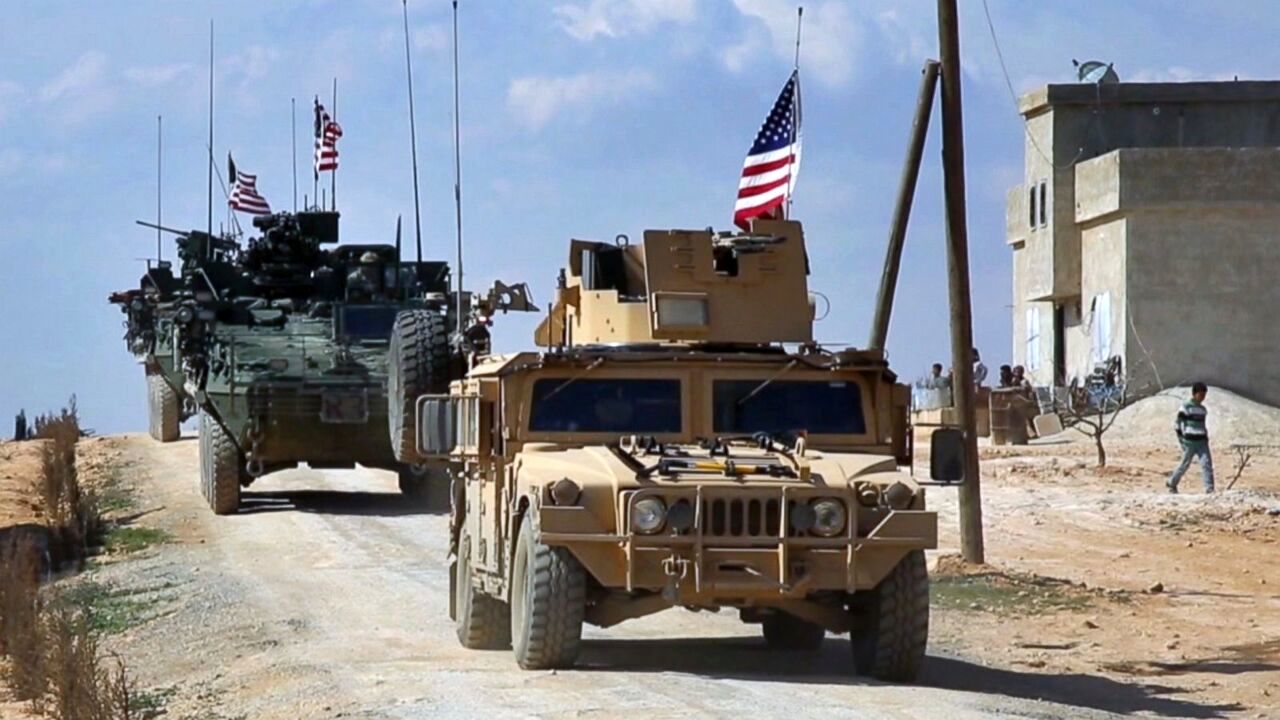 حمله به پایگاه آمریکایی‌ها در شمال شرقی سوریه