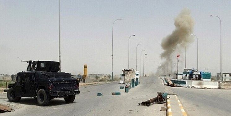انفجار بمب در مسیر 2 کاروان لجستیک آمریکا در عراق