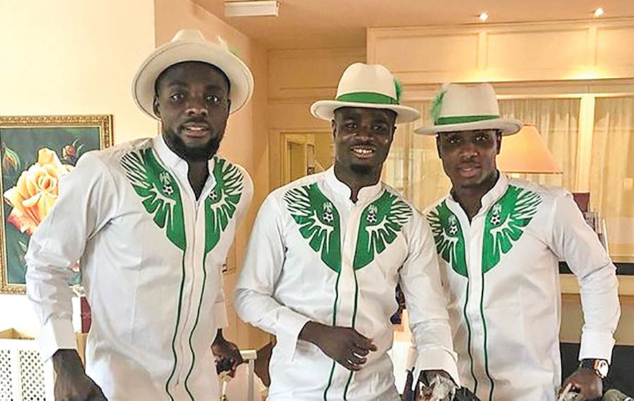 لباس جالب بازیکنان نیجریه سوژه شد 