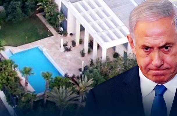 منزل نتانیاهو هدف قرار گرفت