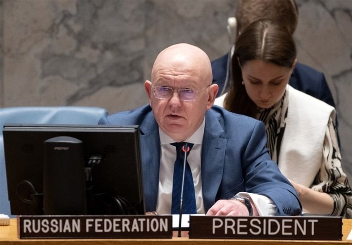انتقاد نماینده روسیه از  نشست شورای امنیت سازمان ملل/ این نشست نمایش ریاکاری و استانداردهای دوگانه است