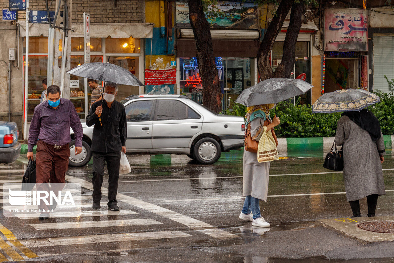 کاهش 39 درصدی میانگین بارش‌ها در تهران/  این شهرستان‌ها بارش بیشتری داشتند