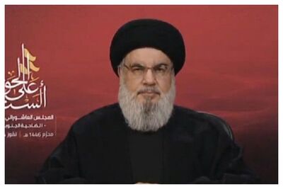 تهدید سید حسن نصرالله اسرائیلی‌ها را نگران کرد