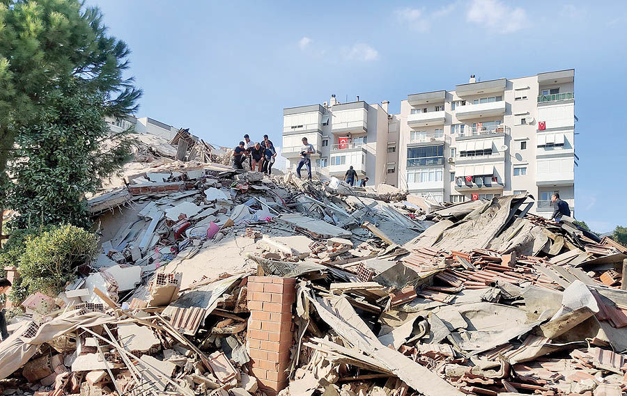 زلزله 7 ریشتری در ترکیه