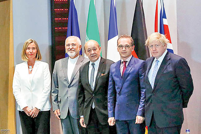 دو حساب اروپا برای ایران