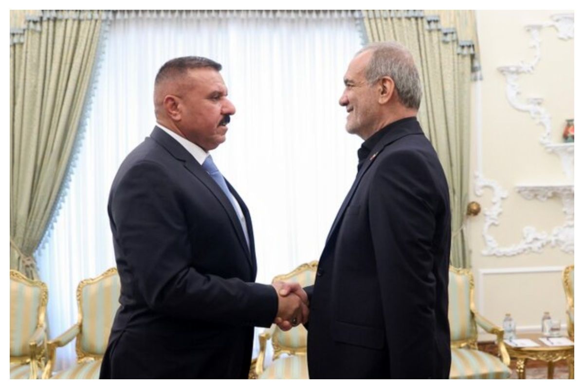 وزیر کشور عراق با پزشکیان دیدار کرد + عکس