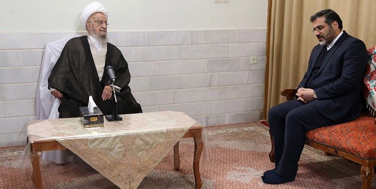 آیت‌الله مکارم شیرازی در دیدار با وزیر ارشاد: خشونت و فشار در مسأله حجاب کارساز نیست