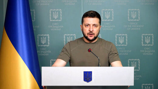 درخواست کمک رئیس جمهور اوکراین از ناتو