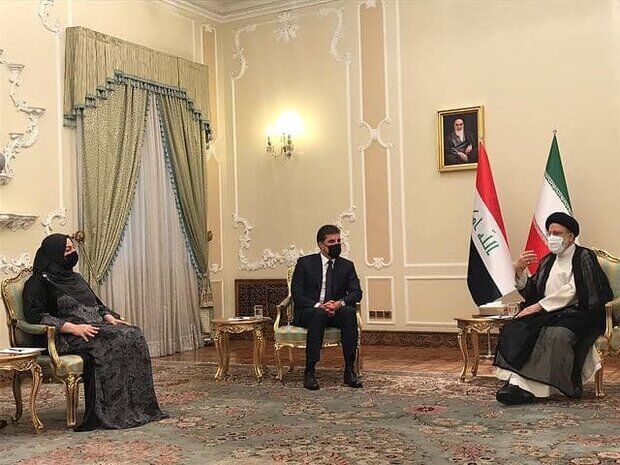 رئیس جمهور با بارزانی دیدار کرد
