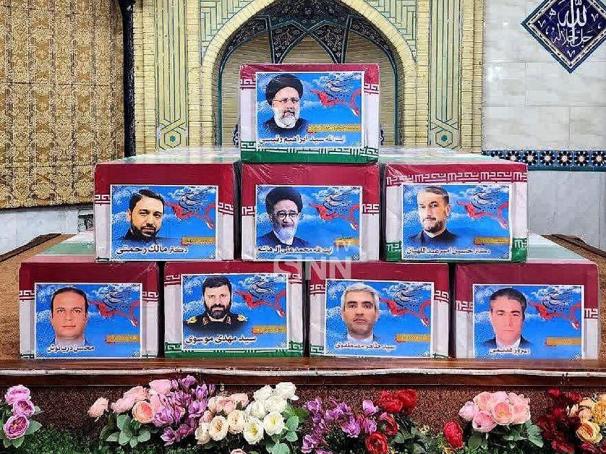 حضور فرزند رهبر انقلاب در مراسم اربعین شهیدان پرواز اردیبهشت +فیلم