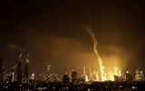 اصابت موشک‌های ایران به یک پایگاه فوق‌سری اسرائیل در جنگ تحمیلی ۱۲ روزه + فیلم