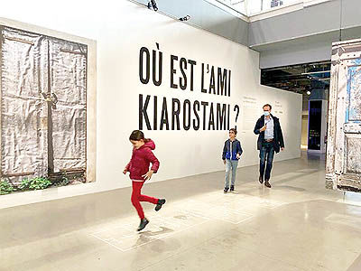 نمایشگاه آثار کیارستمی در پاریس 