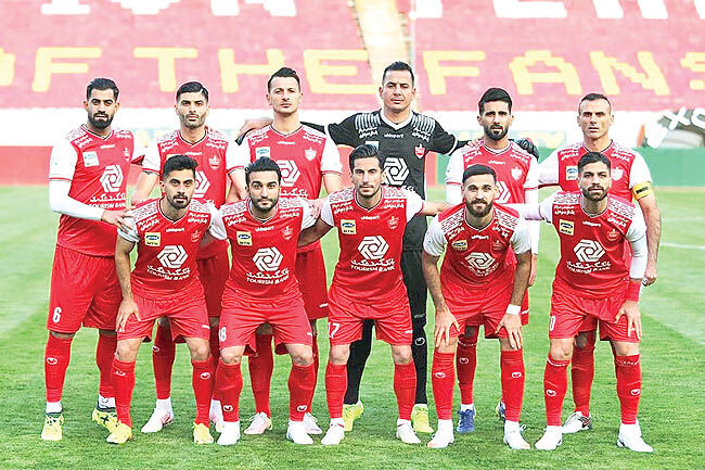 پرسپولیس در پادگان