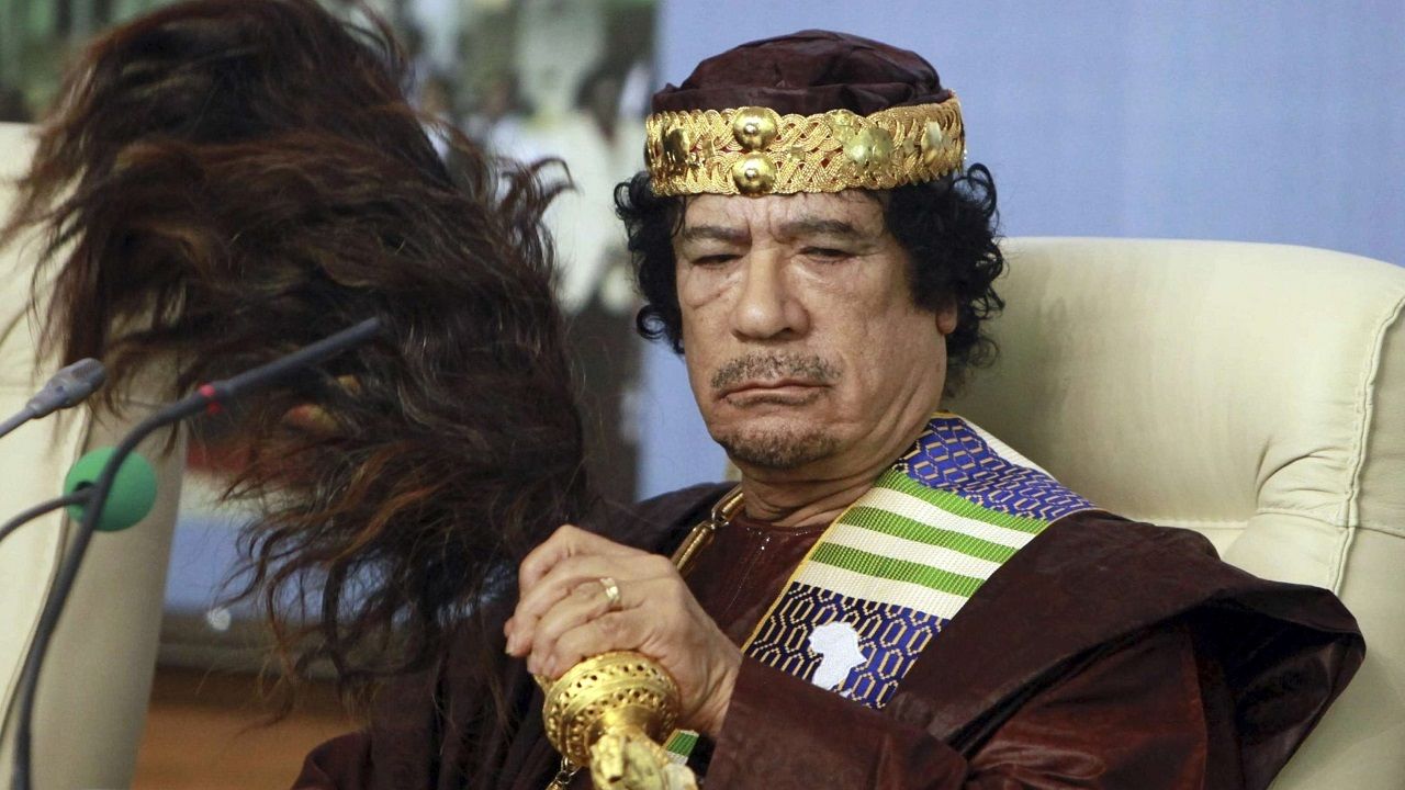آخرین سخنان دیکتاتور لیبی قبل از مرگش