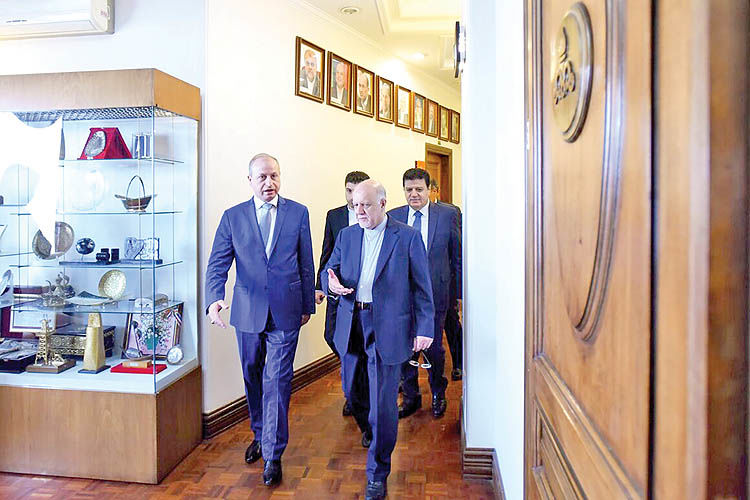 وزیران نفت ایران و سوریه بر توسعه همکاری میان دو کشور تاکید کردند