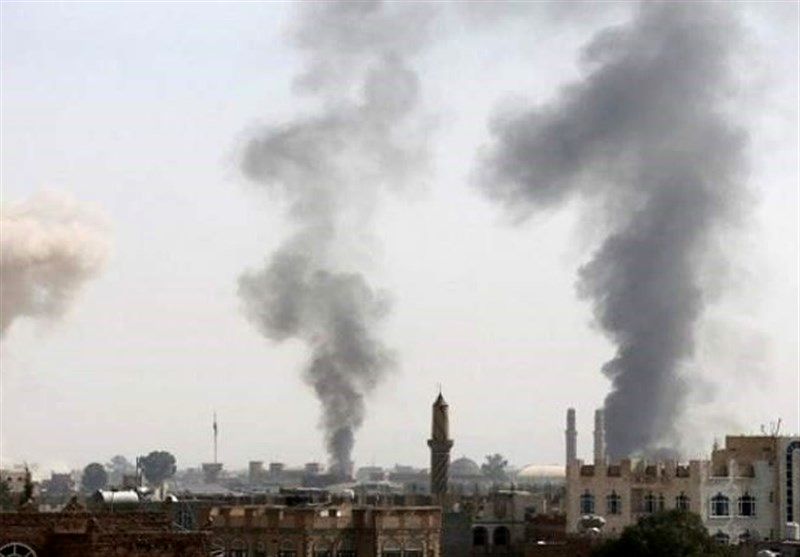 حمله هوایی جنگنده های سعودی-اماراتی به مناطق مسکونی یمن