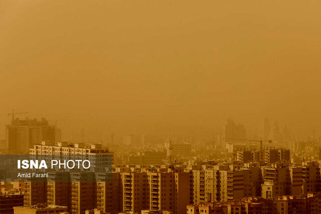 هواشناسی اعلام کرد: کاهش دید و کیفیت هوای تهران تا فردا