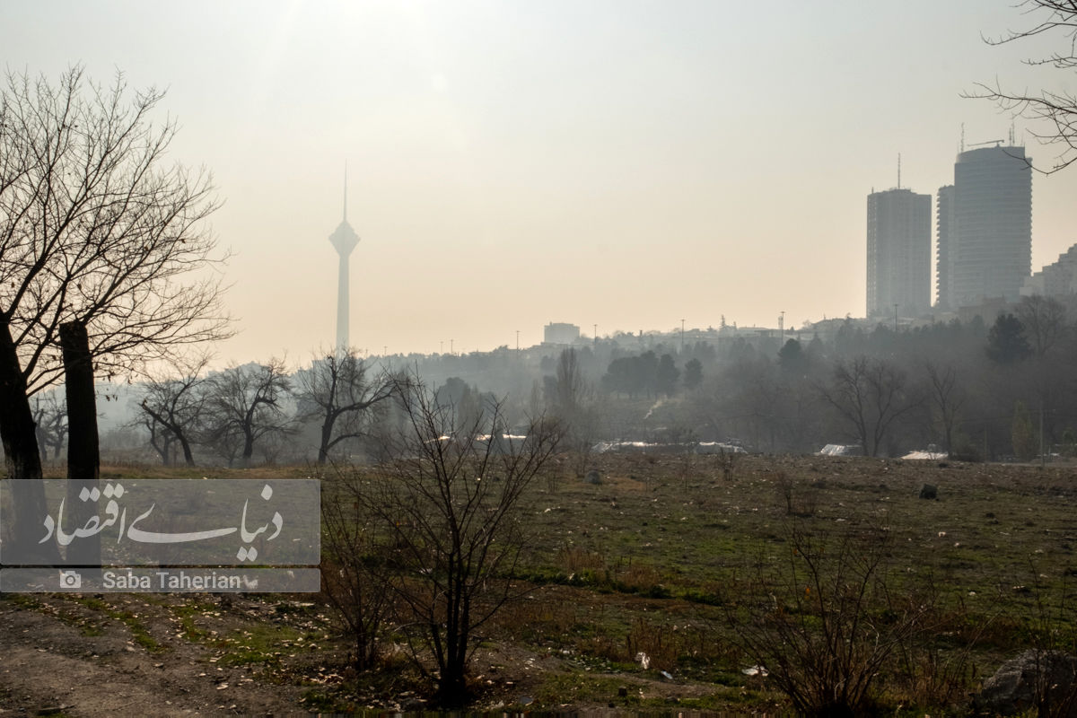 تهران در محاصره آلودگی‌ها + عکس