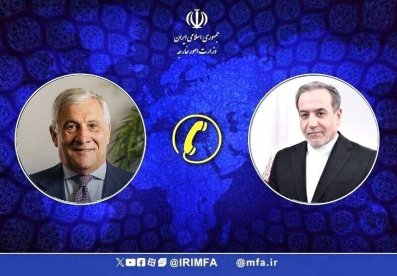رایزنی تلفنی وزرای خارجه ایران و ایتالیا