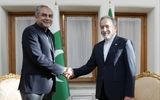 وزیر کشور پاکستان با عراقچی دیدار و گفت‌وگو کرد+ عکس

