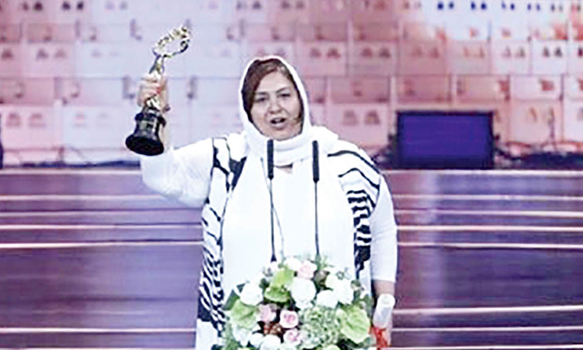 فروغ قجابگلی بهترین بازیگر زن جشنواره فیلم پکن شد