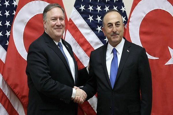 وزرای خارجه ترکیه و آمریکا گفتگو کردند