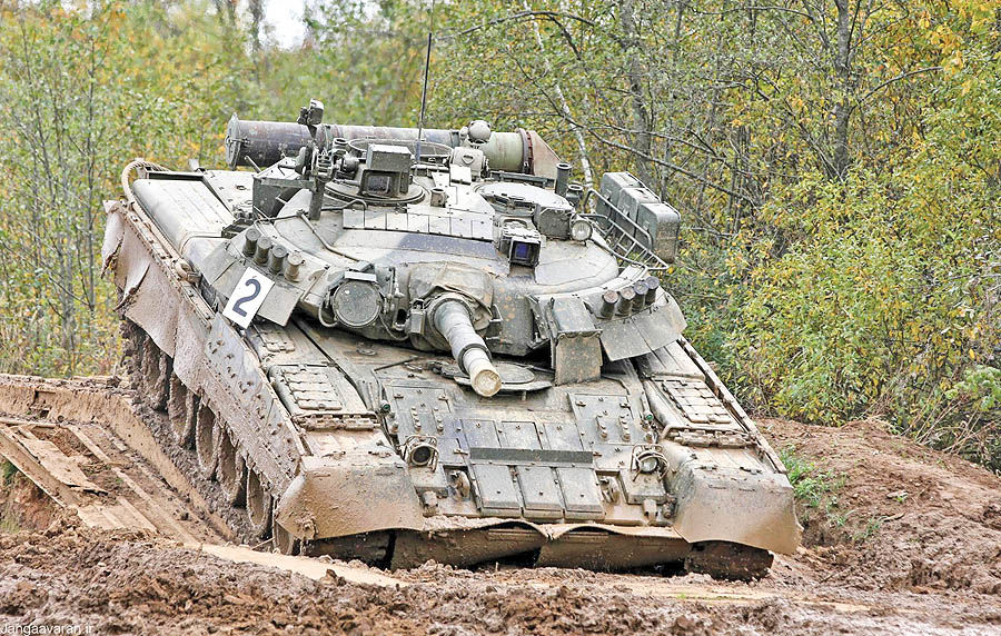 تانک‌های تی 80 در جنگ چچن 