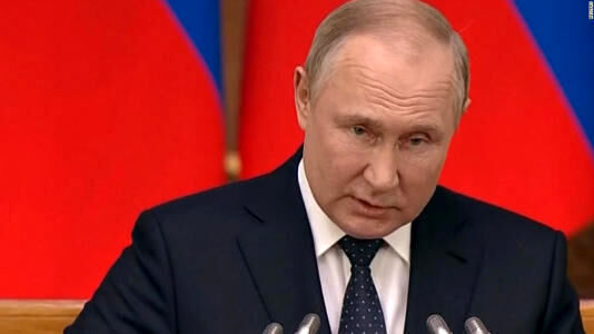  واکنش شدید پوتین به کشورهای غربی