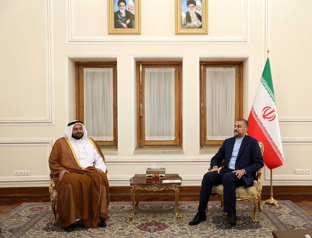 امیرعبداللهیان و وزیر مشاور قطر در امور خارجه دیدار کرد