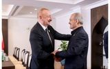 دیدار پزشکیان و الهام علی اف در حاشیه اجلاس سران اکو+ عکس