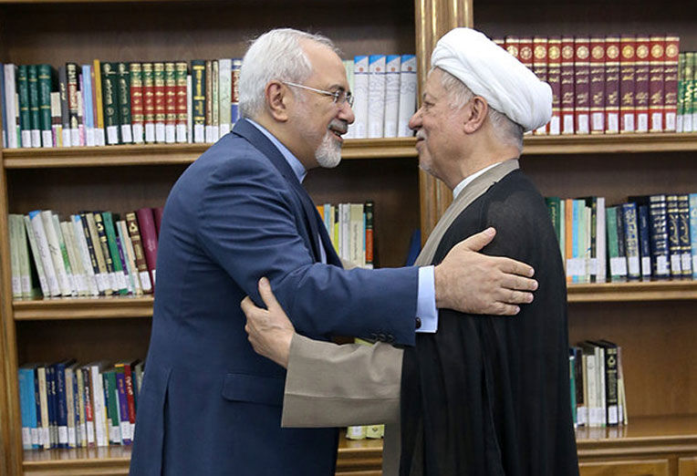 خاطره آیت‌الله هاشمی رفسنجانی  از خداحافظی ظریف 