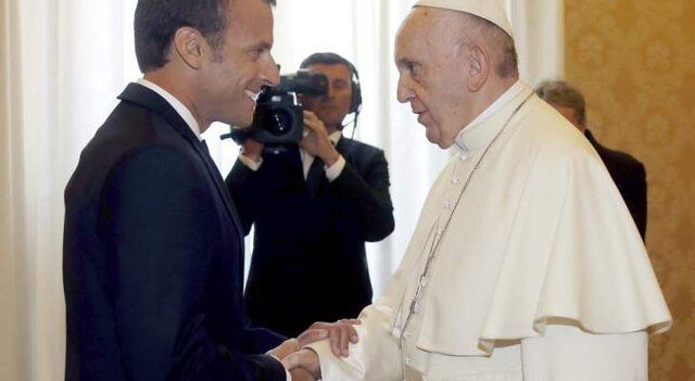 تماس تلفنی پاپ فرانسیس با رئیس‌جمهور فرانسه