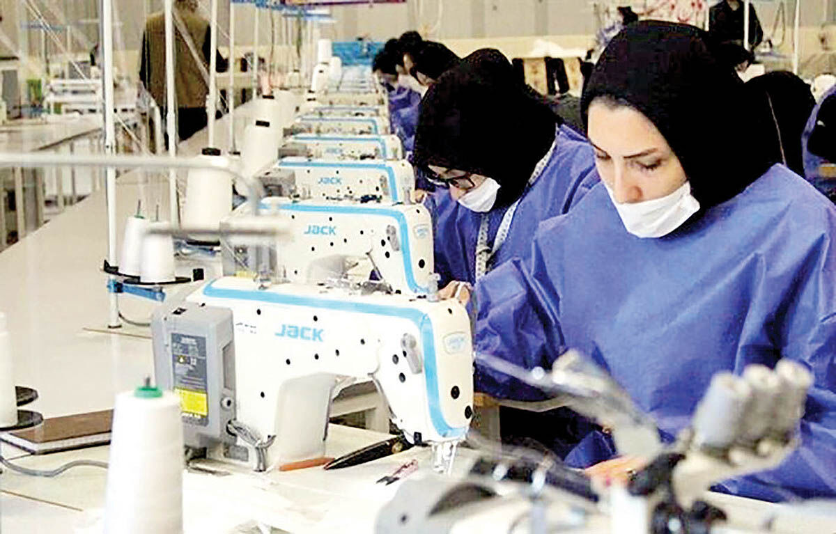 صادرات ۱۱۳‌میلیون دلاری پوشاک در سال‌۱۴۰۰