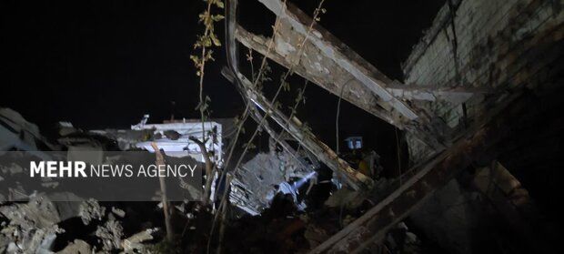 حمله دشمن صهیونی - آمریکایی به یک منطقه مسکونی خرم‌آباد+ تصاویر