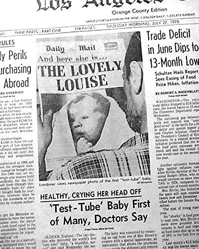 نخستین نوزاد آزمایشگاهی جهان 44 ساله شد