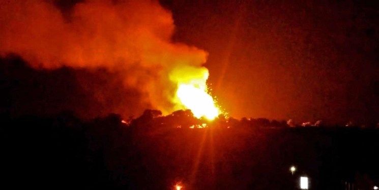 وقوع سه انفجار شدید در پایگاه ائتلاف سعودی در یمن
