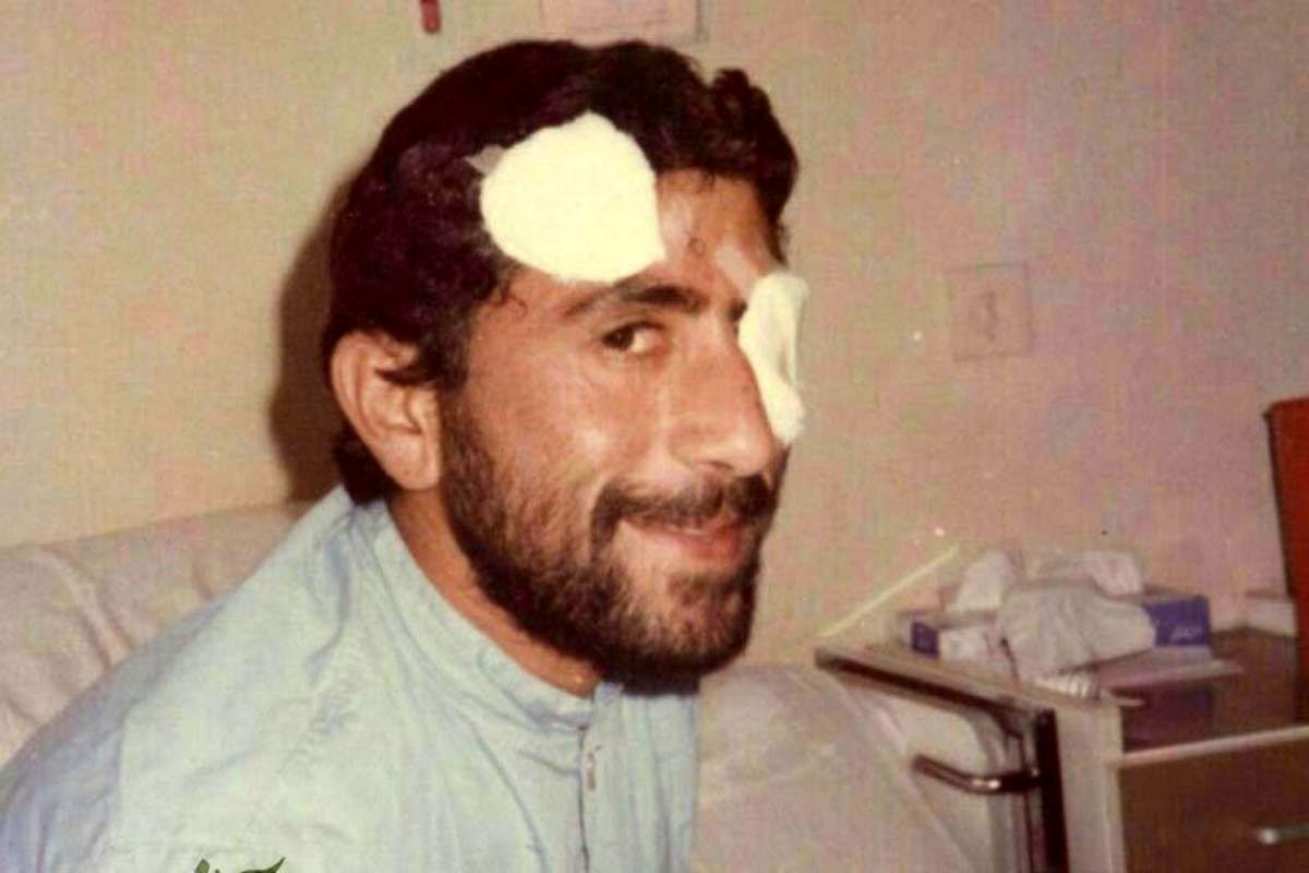 عکس دیده‌نشده از مجروح شدن سردار قاآنی در دوران جنگ