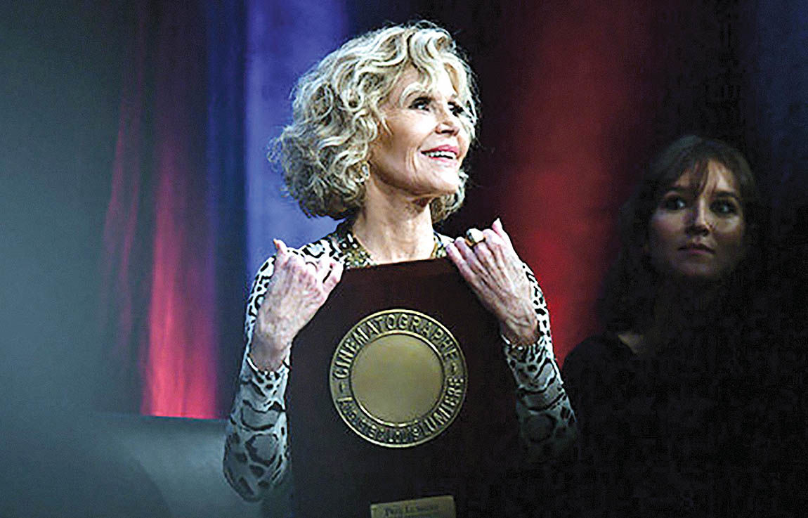 جایزه یک عمر دستاورد سینمایی در دستان«جین فوندا» 