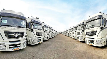 1500 کامیون در راه چابهار - افغانستان