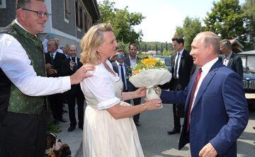 وزیر خارجه سابق اتریش به روسیه نقل مکان کرد