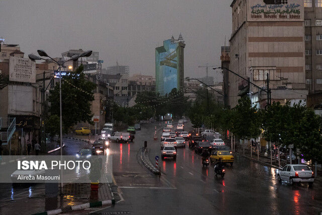 هشدار هواشناسی نسبت به وقوع رگبار  در این استان‌ها