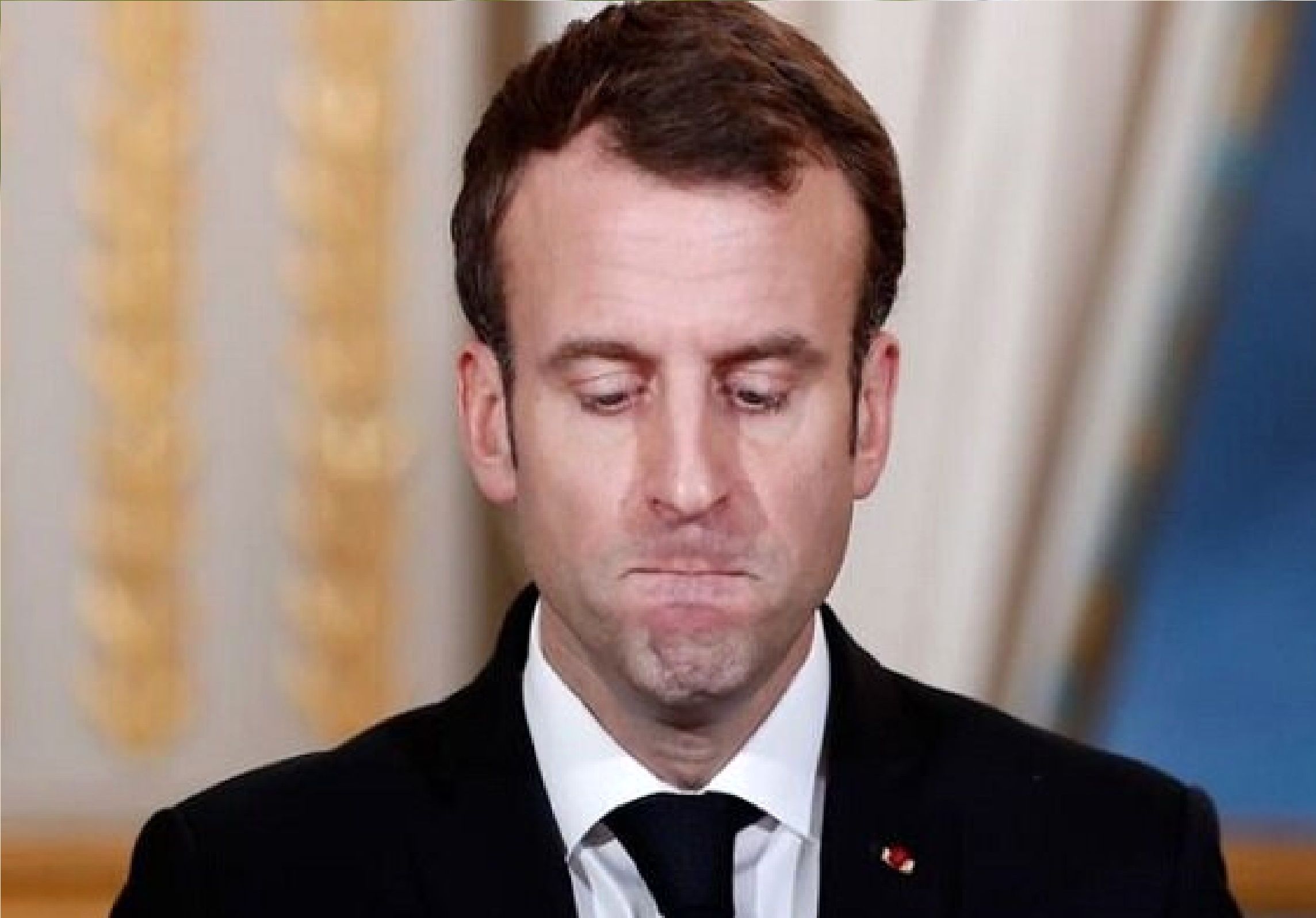 بی‌اعتنایی صدراعظم آلمان به ماکرون سوژه شد+ فیلم