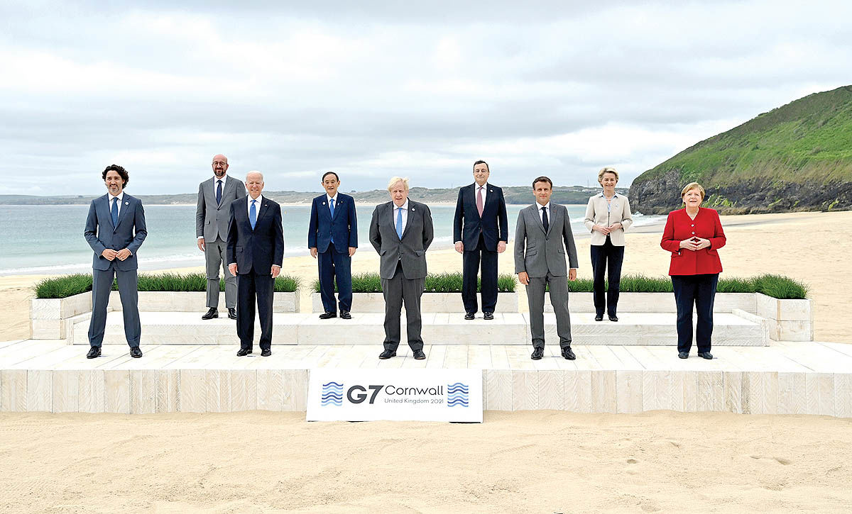 آغاز نشست سران G7‌ در لندن