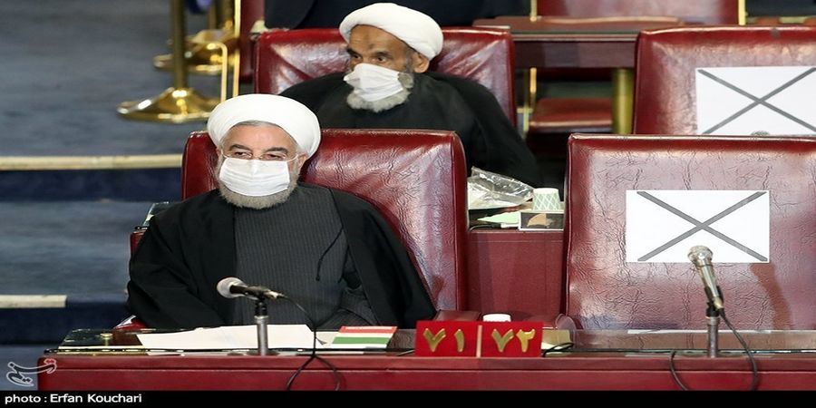 حسن روحانی به مجلس خبرگان رفت + عکس